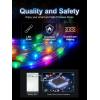 imagePrincess Dress Up for Girls Syncs with Music AppControl Princess Costumes RGB Led Light Up Halloween Costume