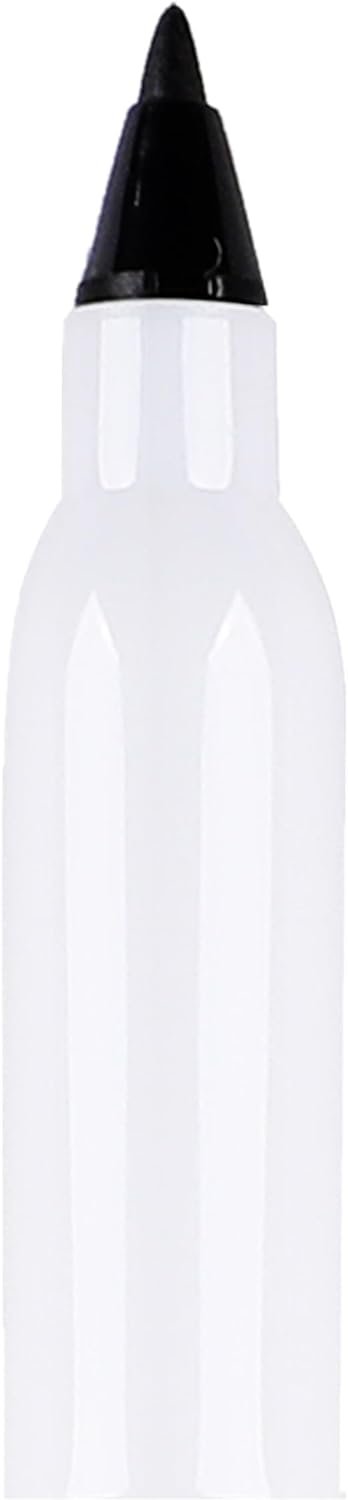 Amazon Basics Low Odor Ultra Fine Tip Dry Erase White Board Markers  Assorted Colors 12 PackBlack