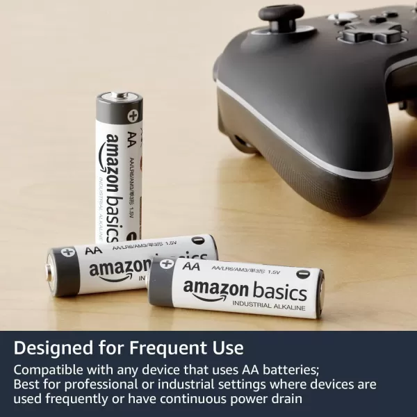 Amazon Basics  AA Industrial alkaline Batteries 450 Count 3 Pack of 150150 Count Pack of 1