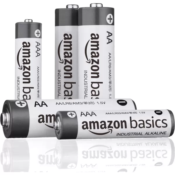 Amazon Basics  AA Industrial alkaline Batteries 450 Count 3 Pack of 150300 Count Pack of 1