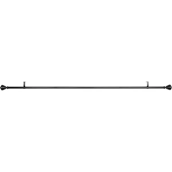 Amazon Basics 1Inch Wall Curtain Rod with Urn Finials 36 to 72 NickelBronze