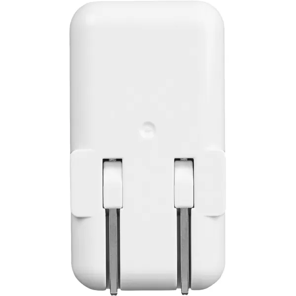 Amazon Basics 24W TwoPort USBA Wall Charger 12W 24A per port for Phones iPhone 1514131211X Samsung and more nonPPS BlackWhite