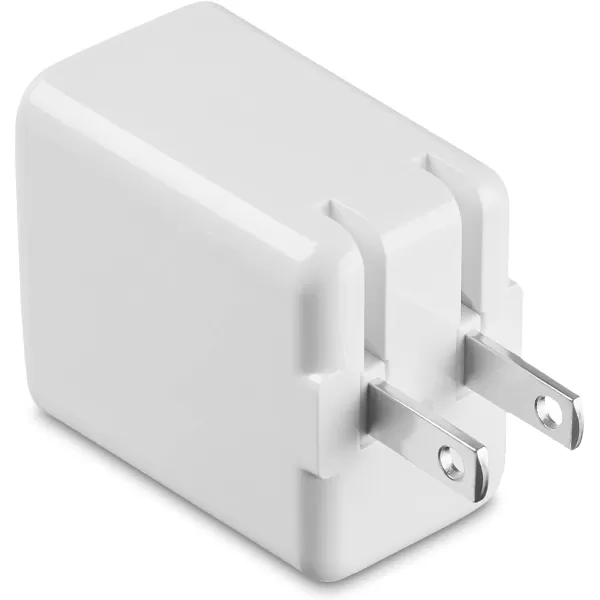 Amazon Basics 24W TwoPort USBA Wall Charger 12W 24A per port for Phones iPhone 1514131211X Samsung and more nonPPS BlackWhite