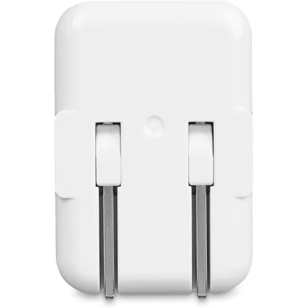 Amazon Basics 24W TwoPort USBA Wall Charger 12W 24A per port for Phones iPhone 1514131211X Samsung and more nonPPS BlackWhite