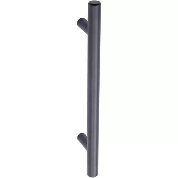 Amazon Basics Euro Bar Cabinet Handle 12inch Diameter 538inch Length 3inch Hole Center Oil Rubbed Bronze 25PackFlat Black