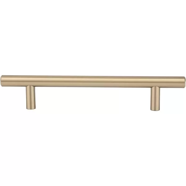 Amazon Basics Euro Bar Cabinet Handle 12inch Diameter 538inch Length 3inch Hole Center Oil Rubbed Bronze 25PackGolden Champagne