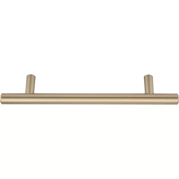 Amazon Basics Euro Bar Cabinet Handle 12inch Diameter 538inch Length 3inch Hole Center Oil Rubbed Bronze 25PackGolden Champagne