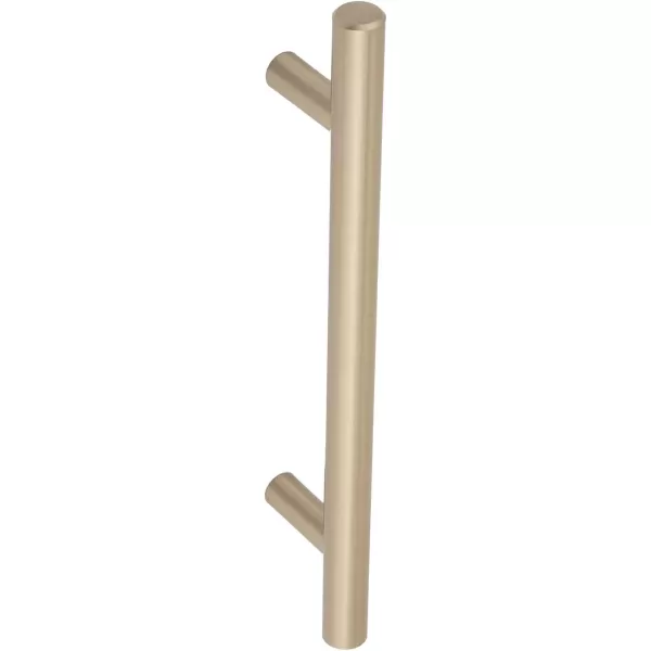 Amazon Basics Euro Bar Cabinet Handle 12inch Diameter 538inch Length 3inch Hole Center Oil Rubbed Bronze 25PackGolden Champagne
