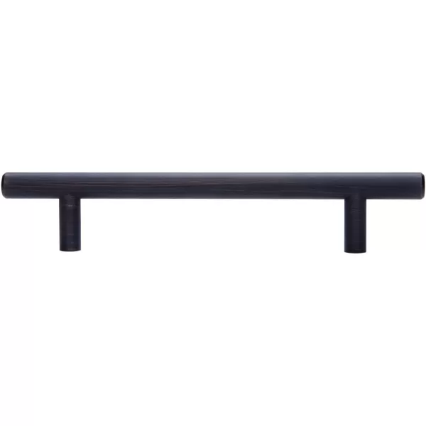 Amazon Basics Euro Bar Cabinet Handle 12inch Diameter 538inch Length 3inch Hole Center Oil Rubbed Bronze 25PackOil Rubbed Bronze