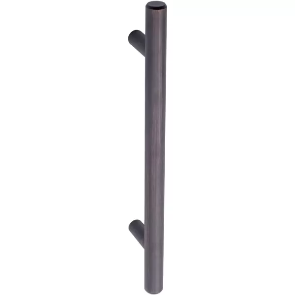 Amazon Basics Euro Bar Cabinet Handle 12inch Diameter 538inch Length 3inch Hole Center Oil Rubbed Bronze 25PackOil Rubbed Bronze