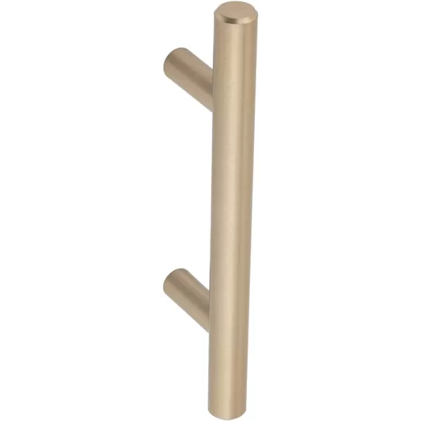 Amazon Basics Euro Bar Cabinet Handle 12inch Diameter 738inch Length 5inch Hole Center Oil Rubbed Bronze 25PackGolden Champagne