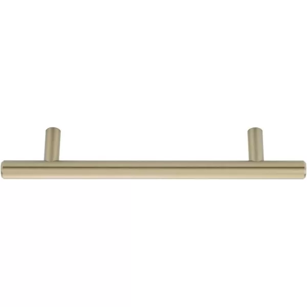 Amazon Basics Euro Bar Cabinet Handle 12inch Diameter 738inch Length 5inch Hole Center Oil Rubbed Bronze 25PackGolden Champagne