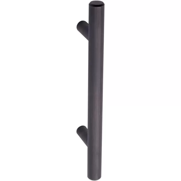 Amazon Basics Euro Bar Cabinet Handle 12inch Diameter 738inch Length 5inch Hole Center Oil Rubbed Bronze 25PackOil Rubbed Bronze