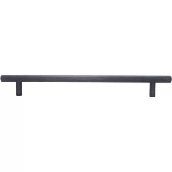 Amazon Basics Euro Bar Cabinet Handle 12inch Diameter 738inch Length 5inch Hole Center Oil Rubbed Bronze 25PackOil Rubbed Bronze
