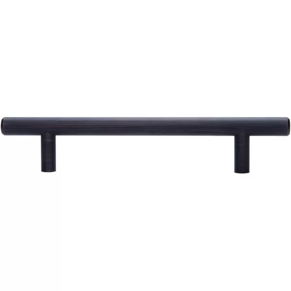 Amazon Basics Euro Bar Cabinet Handle 12inch Diameter 738inch Length 5inch Hole Center Oil Rubbed Bronze 25PackOil Rubbed Bronze