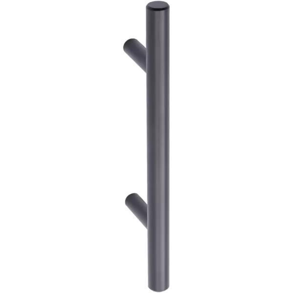 Amazon Basics Euro Bar Cabinet Handle 38inch Diameter 538inch Length 3inch Hole Center Golden Champagne 25packFlat Black