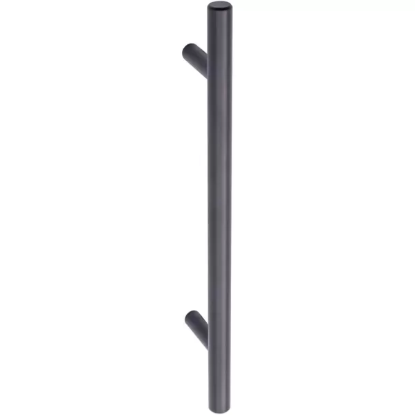 Amazon Basics Euro Bar Cabinet Handle 38inch Diameter 538inch Length 3inch Hole Center Golden Champagne 25packFlat Black