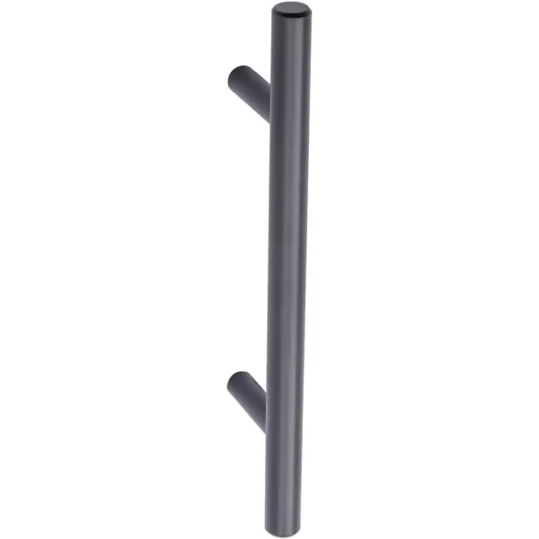 Amazon Basics Euro Bar Cabinet Handle 38inch Diameter 538inch Length 3inch Hole Center Golden Champagne 25packFlat Black