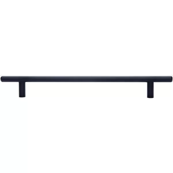 Amazon Basics Euro Bar Cabinet Handle 38inch Diameter 538inch Length 3inch Hole Center Golden Champagne 25packFlat Black