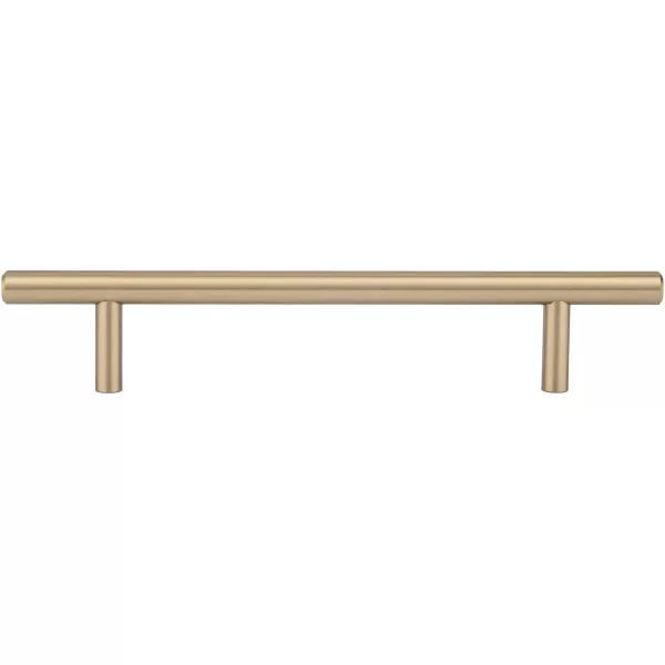 Amazon Basics Euro Bar Cabinet Handle 38inch Diameter 538inch Length 3inch Hole Center Golden Champagne 25packGolden Champagne
