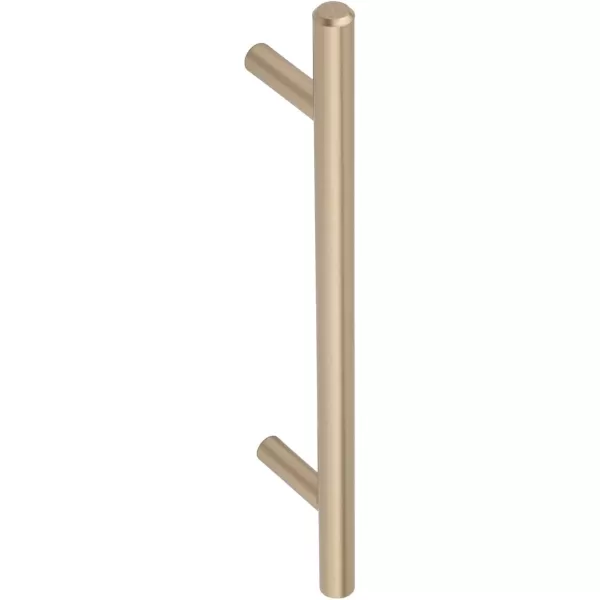 Amazon Basics Euro Bar Cabinet Handle 38inch Diameter 538inch Length 3inch Hole Center Golden Champagne 25packGolden Champagne