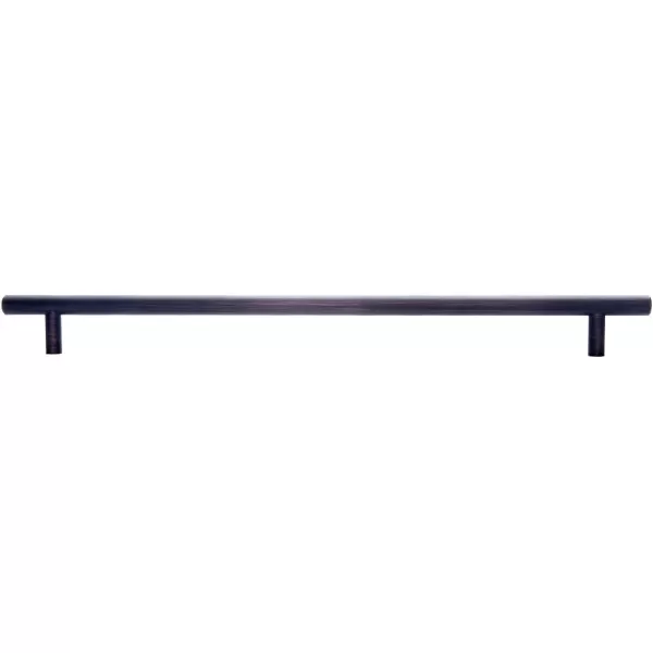 Amazon Basics Euro Bar Cabinet Handle 38inch Diameter 538inch Length 3inch Hole Center Golden Champagne 25packOil Rubbed Bronze