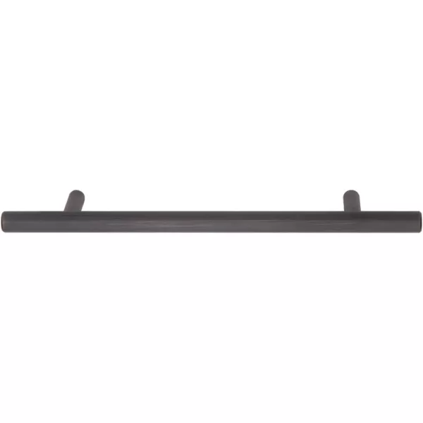 Amazon Basics Euro Bar Cabinet Handle 38inch Diameter 538inch Length 3inch Hole Center Golden Champagne 25packOil Rubbed Bronze