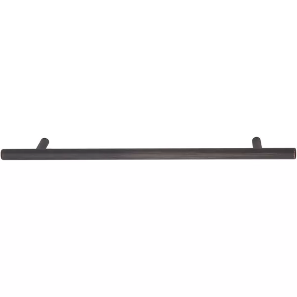 Amazon Basics Euro Bar Cabinet Handle 38inch Diameter 538inch Length 3inch Hole Center Golden Champagne 25packOil Rubbed Bronze