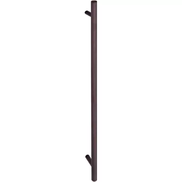 Amazon Basics Euro Bar Cabinet Handle 38inch Diameter 538inch Length 3inch Hole Center Golden Champagne 25packOil Rubbed Bronze