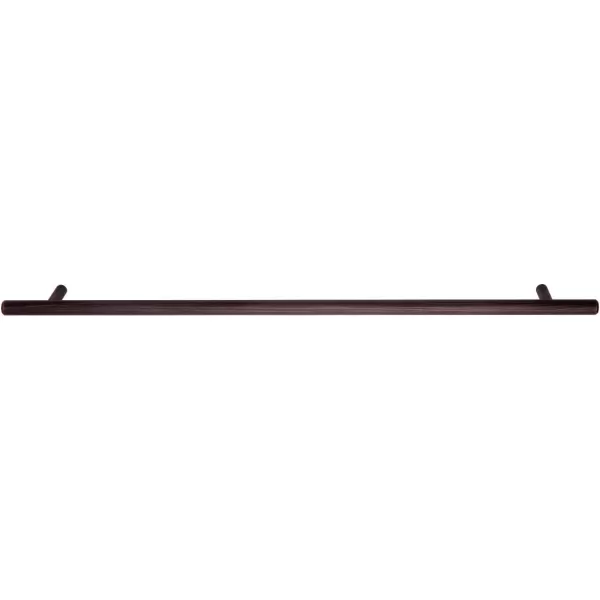 Amazon Basics Euro Bar Cabinet Handle 38inch Diameter 538inch Length 3inch Hole Center Golden Champagne 25packOil Rubbed Bronze