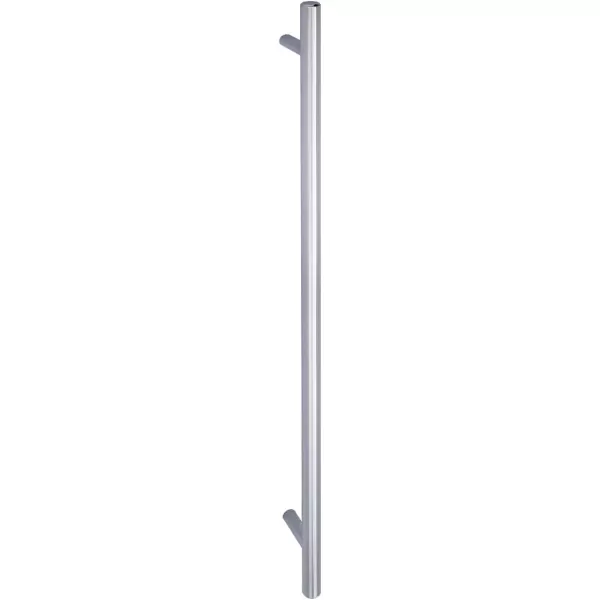 Amazon Basics Euro Bar Cabinet Handle 38inch Diameter 538inch Length 3inch Hole Center Golden Champagne 25packPolished Chrome