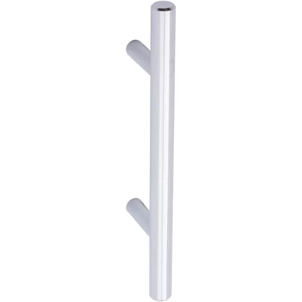 Amazon Basics Euro Bar Cabinet Handle 38inch Diameter 538inch Length 3inch Hole Center Golden Champagne 25packPolished Chrome