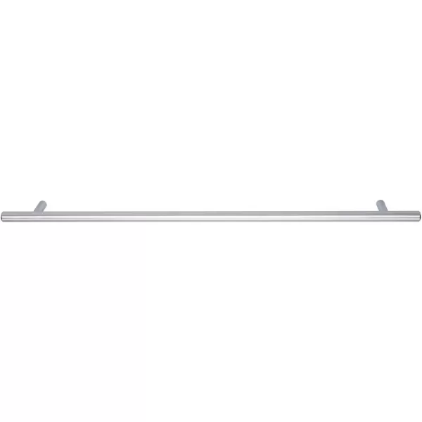 Amazon Basics Euro Bar Cabinet Handle 38inch Diameter 538inch Length 3inch Hole Center Golden Champagne 25packPolished Chrome