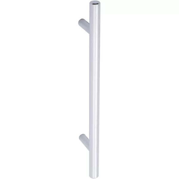 Amazon Basics Euro Bar Cabinet Handle 38inch Diameter 538inch Length 3inch Hole Center Golden Champagne 25packPolished Chrome
