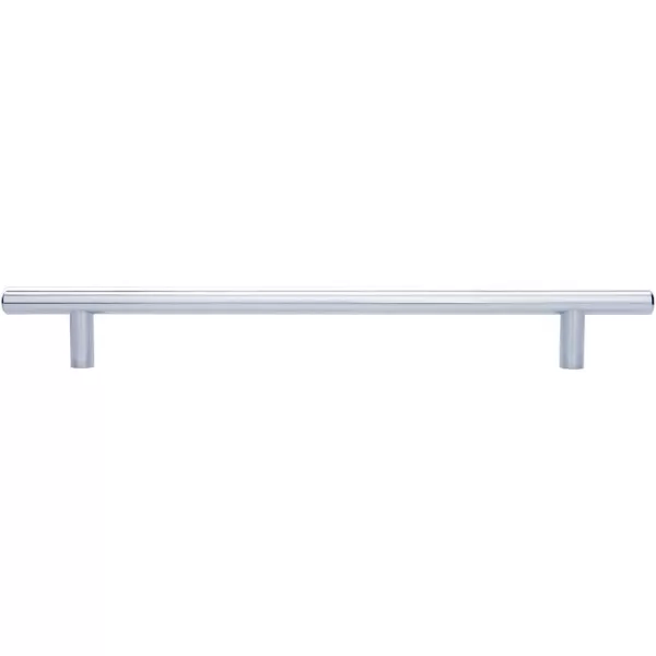 Amazon Basics Euro Bar Cabinet Handle 38inch Diameter 538inch Length 3inch Hole Center Golden Champagne 25packPolished Chrome