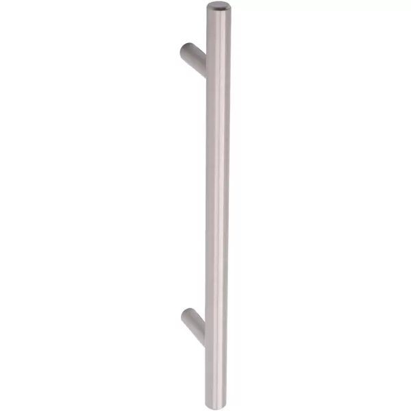 Amazon Basics Euro Bar Cabinet Handle 38inch Diameter 538inch Length 3inch Hole Center Golden Champagne 25packSatin Nickel