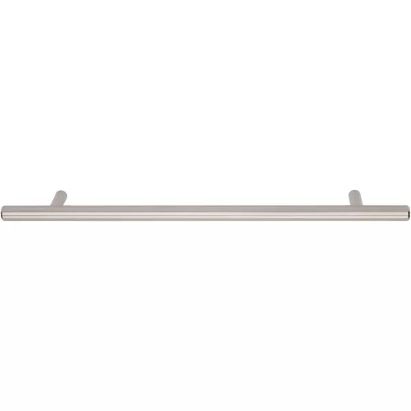 Amazon Basics Euro Bar Cabinet Handle 38inch Diameter 538inch Length 3inch Hole Center Golden Champagne 25packSatin Nickel