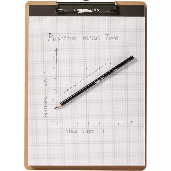 Amazon Basics Hardboard Office Clipboard 12Pack Brown12Pack