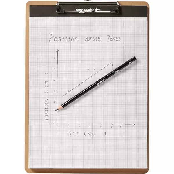 Amazon Basics Hardboard Office Clipboard 12Pack Brown30Pack