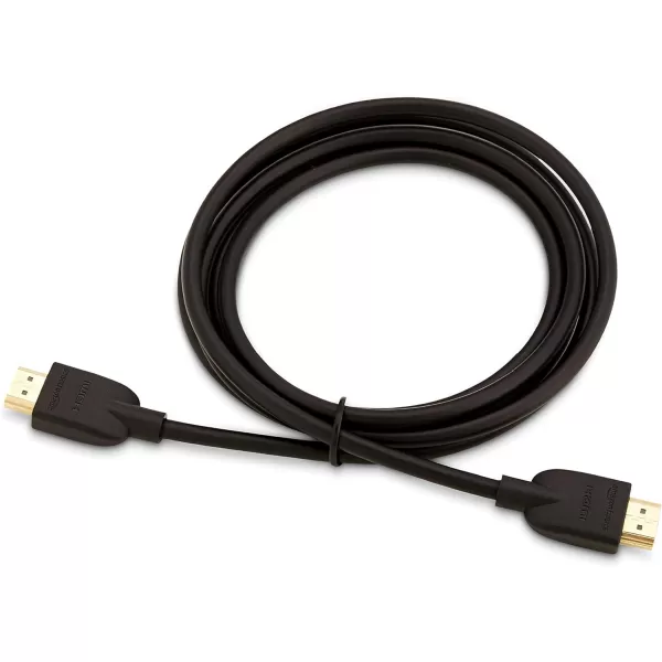 Amazon Basics HighSpeed HDMI Cable 3 Feet 1Pack Case of 90 BlackBlack