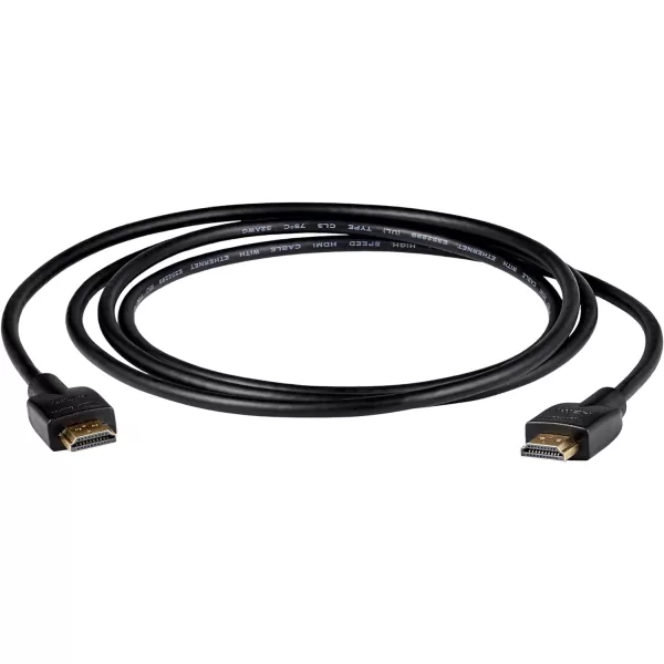 Amazon Basics HighSpeed HDMI Cable 3 Feet 1Pack Case of 90 BlackBlack