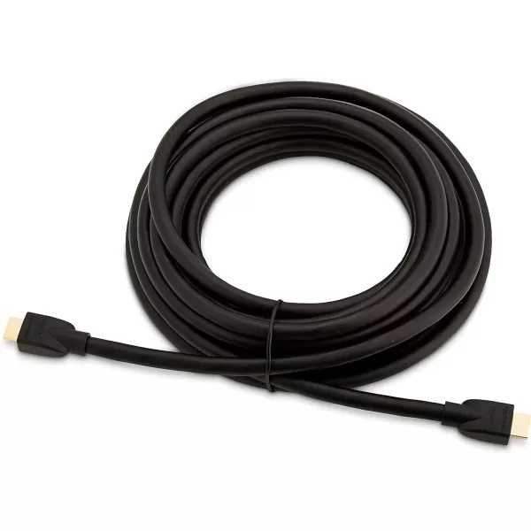 Amazon Basics HighSpeed HDMI Cable 3 Feet 1Pack Case of 90 BlackBlack