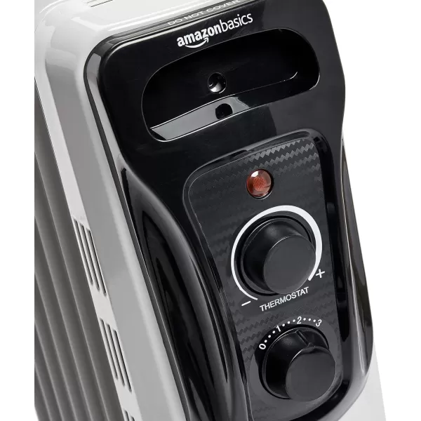 Amazon Basics Indoor Portable Radiator Heater 1500 W WhiteWhite