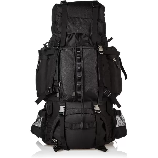 Amazon Basics Internal Frame Hiking Backpack with RainflyBlack