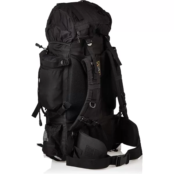 Amazon Basics Internal Frame Hiking Backpack with RainflyBlack