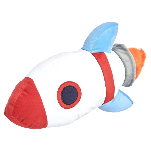 Amazon Basics Kids Space Rockets Decorative Pillow  Spaceship Polyester Assorted 165 x 4Assorted