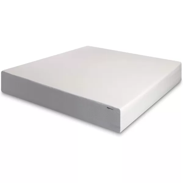 Amazon Basics Memory Foam Mattress Medium Firm 8 Inch Queen WhiteGreyCalifornia King