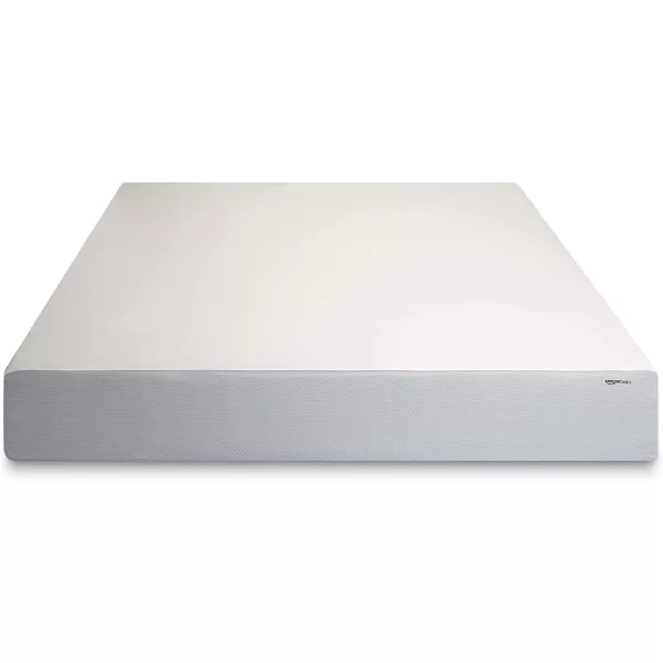 Amazon Basics Memory Foam Mattress Medium Firm 8 Inch Queen WhiteGreyCalifornia King