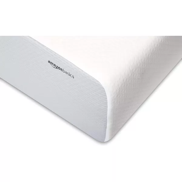 Amazon Basics Memory Foam Mattress Medium Firm 8 Inch Queen WhiteGreyFull