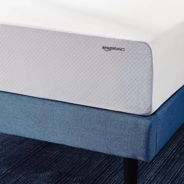 Amazon Basics Memory Foam Mattress Medium Firm 8 Inch Queen WhiteGreyTwin